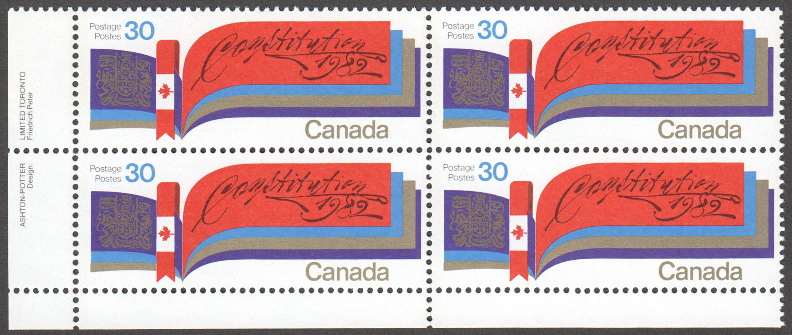 Canada Scott 916 MNH PB LL (A2-8) - Click Image to Close